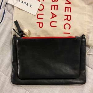 Clare V Wallet Clutch with tabs